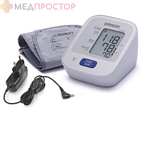 Автоматический тонометр Omron M2 Basic HEM 7121-ARU c адаптером