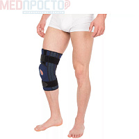 Бандаж компрессионный на коленный сустав  Т-8592 (полуразъемный)
