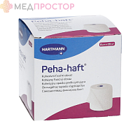 р. 8 см х 20 м Пеха-хафт(Peha-haft®) - самофиксирующийся(когезивный) бинт,белый