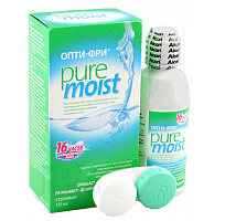 Раствор для линз OPTIFREE PURE MOIST, 120мл