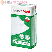 Пеленки впитывающие для взрослых TerezaMed Normal, 60x60 см, 10 шт