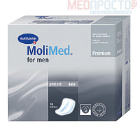 Мужские вкладыши Molimed premium Protect, 14 шт