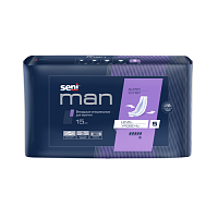 УРОЛОГИЧЕСКИЕ ВКЛАДЫШИ ДЛЯ МУЖЧИН Seni Man Super Level 5 , 15 шт 
